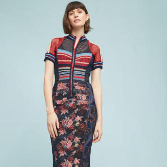Byron Lars Dresses & Skirts - Anthropologie Dress Byron Lars Sporty Jacquard